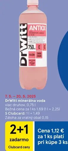 DrWitt minerálna voda
