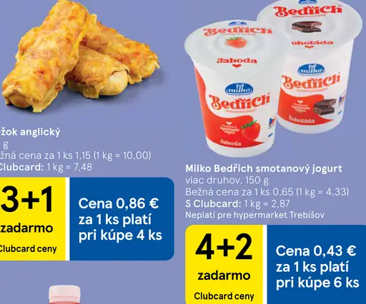 Milko Bedřich smotanový jogurt