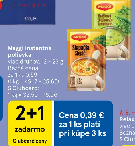 Maggi instantná polievka