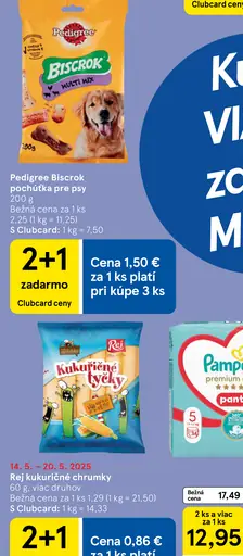 Pedigree Biscrok pochúťka pre psy
