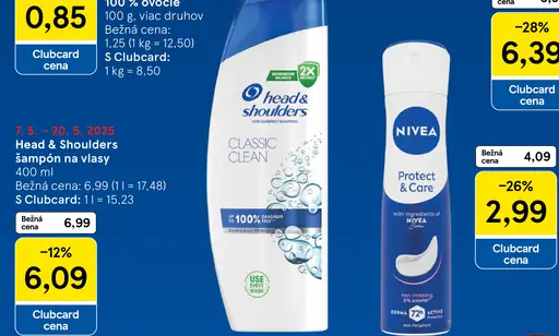 Head & Shoulders šampón na vlasy