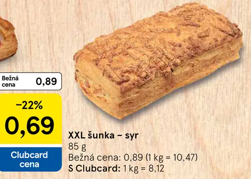 XXL šunka - syr