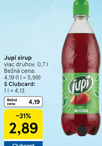 Jupí sirup