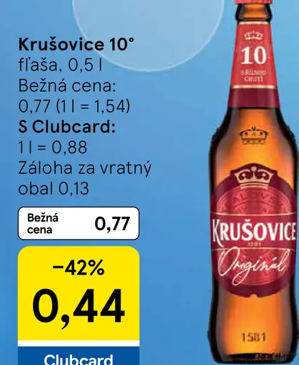 Krušovice 10°