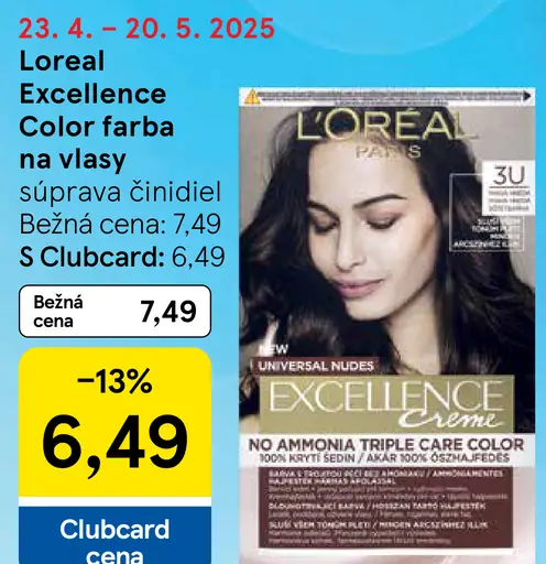 Loreal Excellence Color farba na vlasy