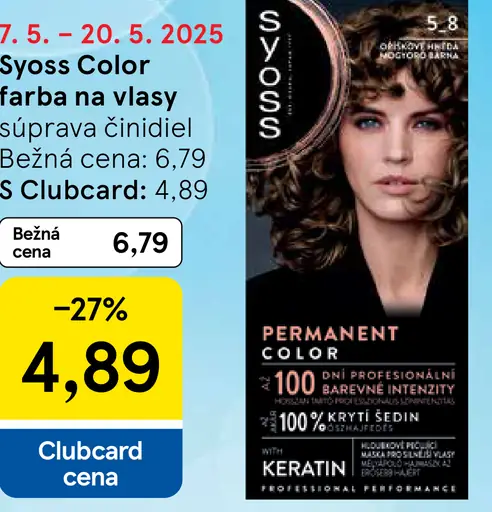 Syoss Color Intense farba na vlasy