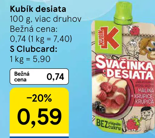 Kubík desiata