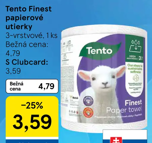 Tento Finest papierové utierky