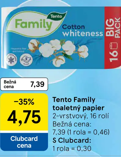 Tento Family toaletný papier