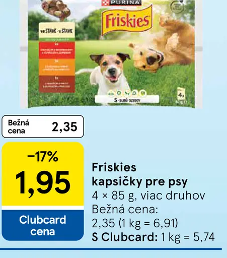 Friskies kapsičky pre psy