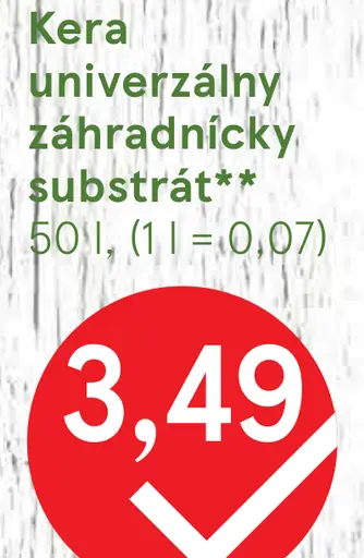 Kera univerzálny záhradnícky substrát