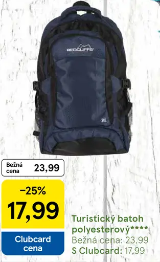 Redcliffs turistický batoh polyesterový