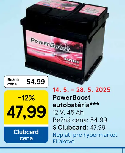 PowerBoost autobatéria