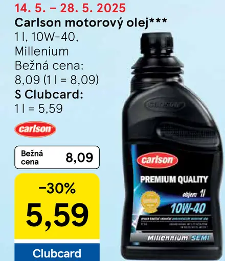 Carlson motorový olej