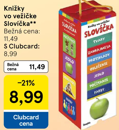 Knižky vo vežičke Slovička