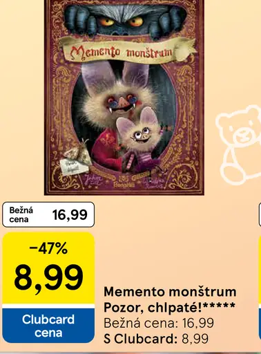 Memento monštrum Pozor, chlpaté!