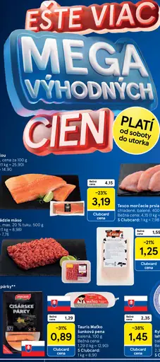 Tesco morčacie prsia plátky