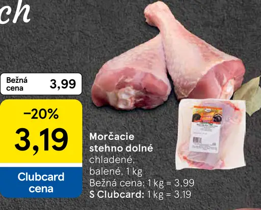Morčacie dolné stehno