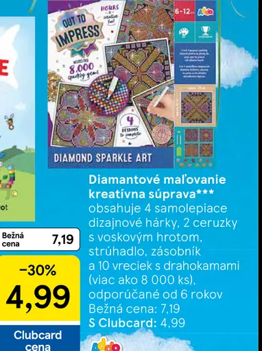 Diamantové maľovanie kreatívna súprava