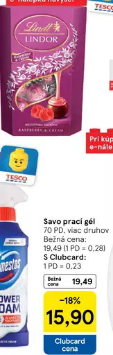 Savo prací gel
