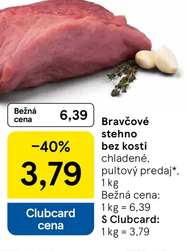 Bravčové stehno bez kosti