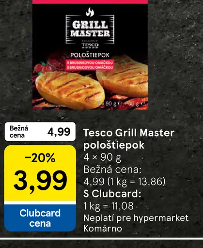 Tesco Grill Master špekačky