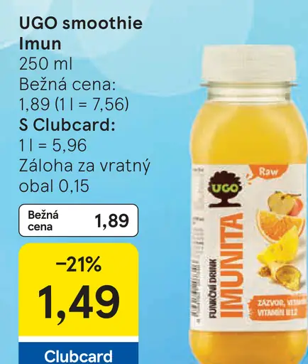 UGO smoothie Imun