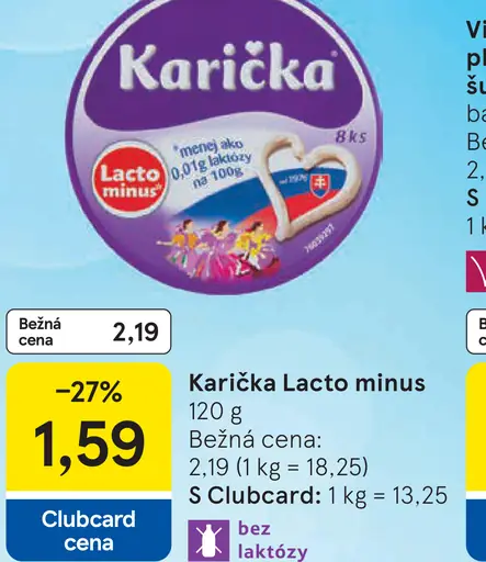 Karička Lacto Minus