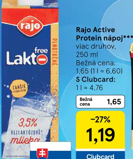 Rajo Active Protein nápoj