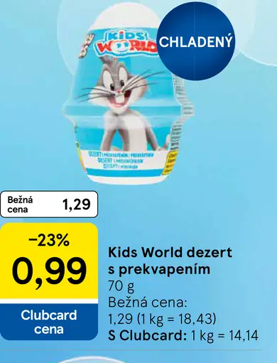 Kids World Dezert s prekvapením
