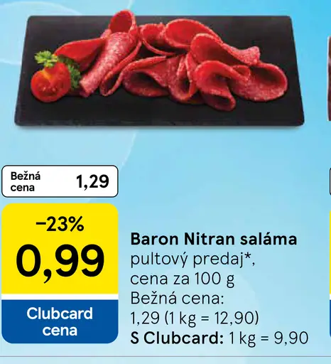 Baron Nitran saláma