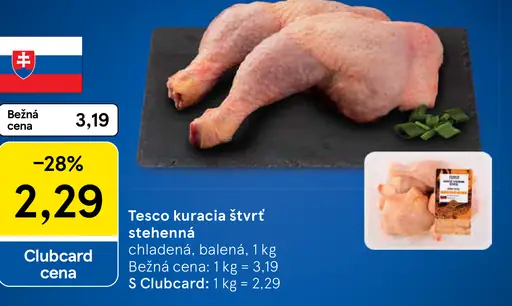 Tesco kuracia štvrť stehenná
