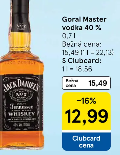 Jack Daniel's 40 %
