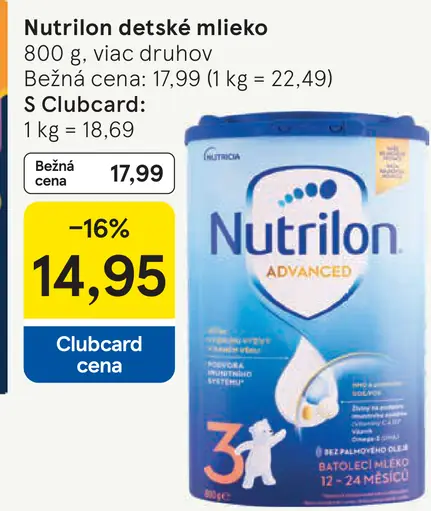 Nutrilon detské mlieko