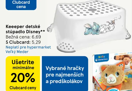 Keeeper detské stúpadlo Disney