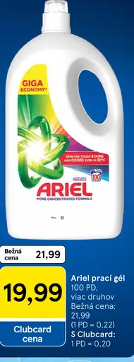 Ariel Prací gel