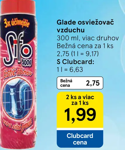 Sifo extra silné granuly čistič sifónov