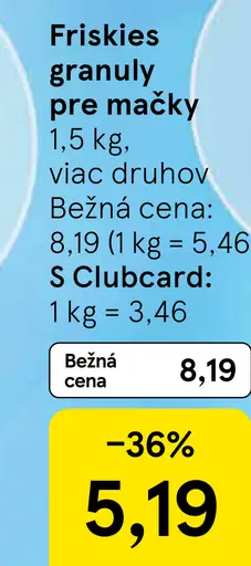 Friskies granuly pre mačky