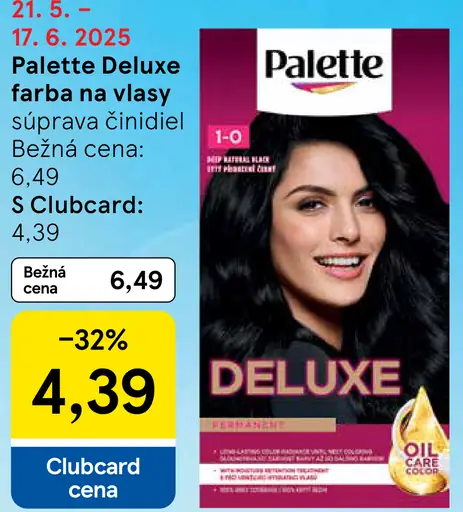 Palette DELUXE farba na vlasy
