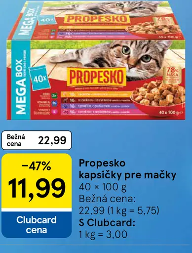 Propesko Krmivo pre mačky kapsičky
