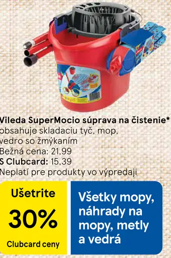 Vileda SuperMocio súprava na čistenie
