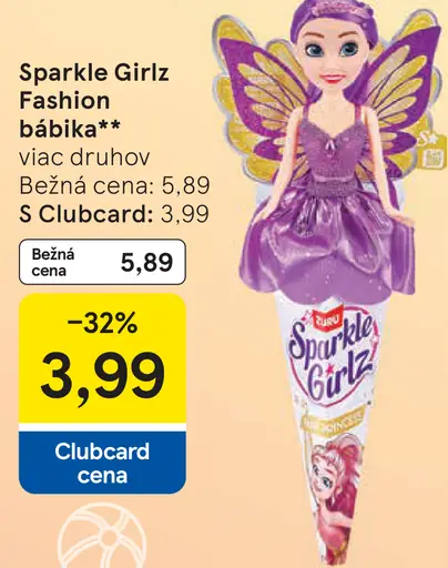 Sparkle Girlz Fashion bábika