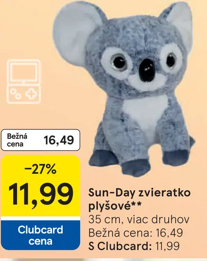 Sun-Day zvieratko plyšové