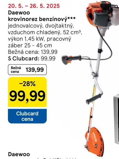 Daewoo Krovinorez benzínový