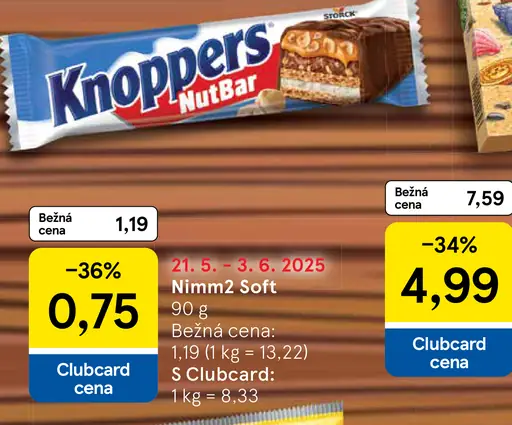 Storck Knoppers tyčinka