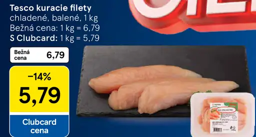 Tesco kuracie filety