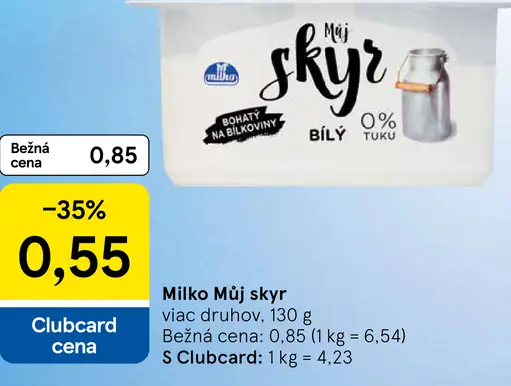 Milko Můj skyr