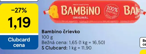 Bambino črievko
