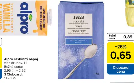Tesco cukor kryštál