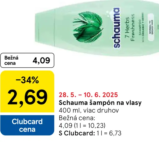 Schauma Šampón na vlasy